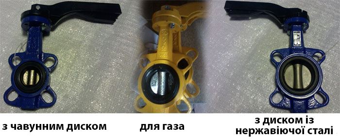 Засувки Баттерфляй - дисковий пристрій запірно-регулюючої арматури Ayvaz (картинка)